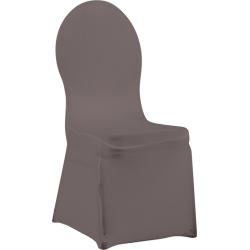 Pokrowiec elastyczny na krzesło  VIP – szary