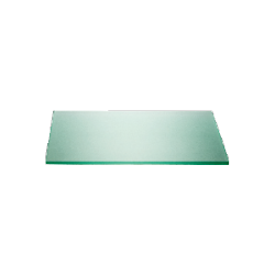 Płyta szklana Zieher kwadratowa – 40x40 cm – zielona
