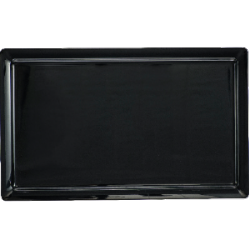 Taca GN 1/1 czarna – 53x32,5x3 cm