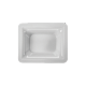 Taca GN 1/2 biała – 26,5x32,5x6,5 cm