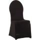 Pokrowiec elastyczny na krzesło  VIP – czarny