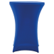 Nakładka elastyczna na stół koktajlowy 80x110 cm – niebieska
