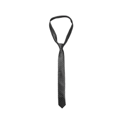 Krawat – czarny