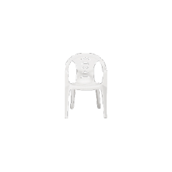 Krzesło ogrodowe plastik białe