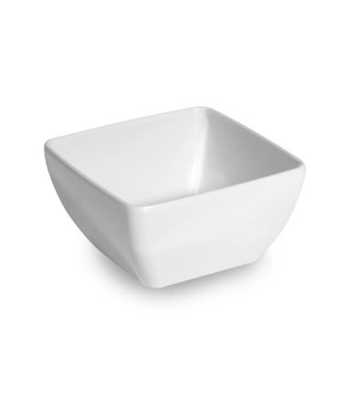 Miska mała biała 12x12x6 cm, poj. 0,9 l