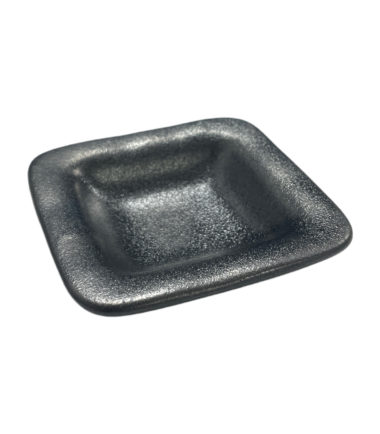 Finger food – Mini talerzyk kwadratowy czarny